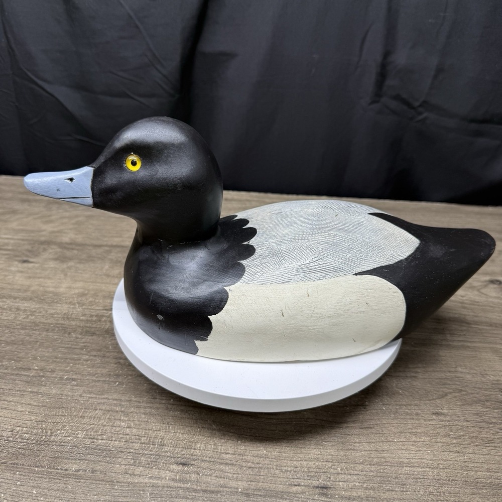 Duck Decoy “BLUE BILL” Duxbury Decoys J.P. Selmants handcarved Glenn Bryant 1998